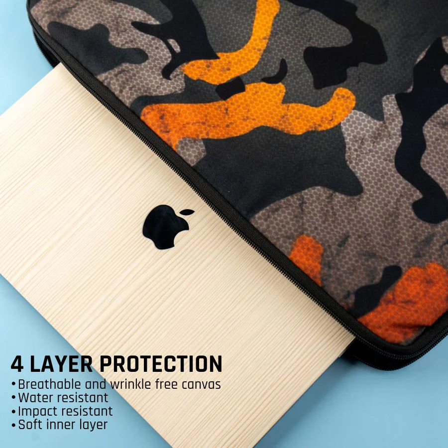 Abstract Column Custom Name Laptop Sleeve - Image 2