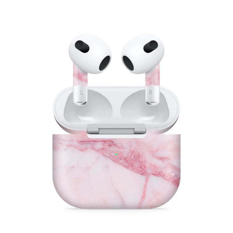 Airpods 4 Pink Marble Skin