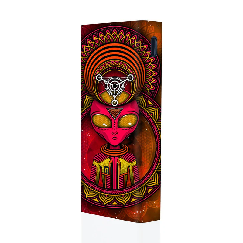 Alien Invasion Red Mi Powerbank Skins