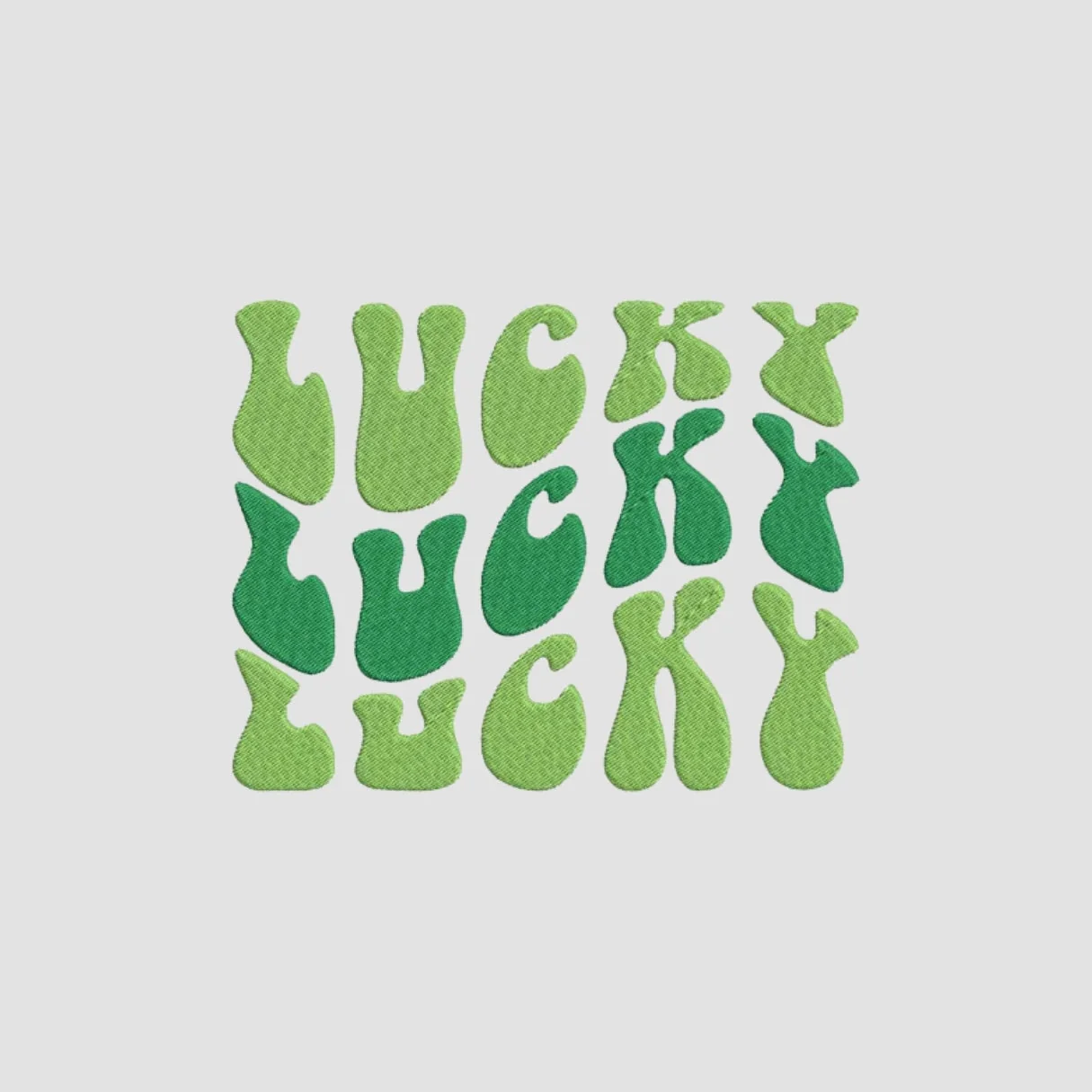 Lucky Embroidered Black Oversize T-Shirt - Image 2