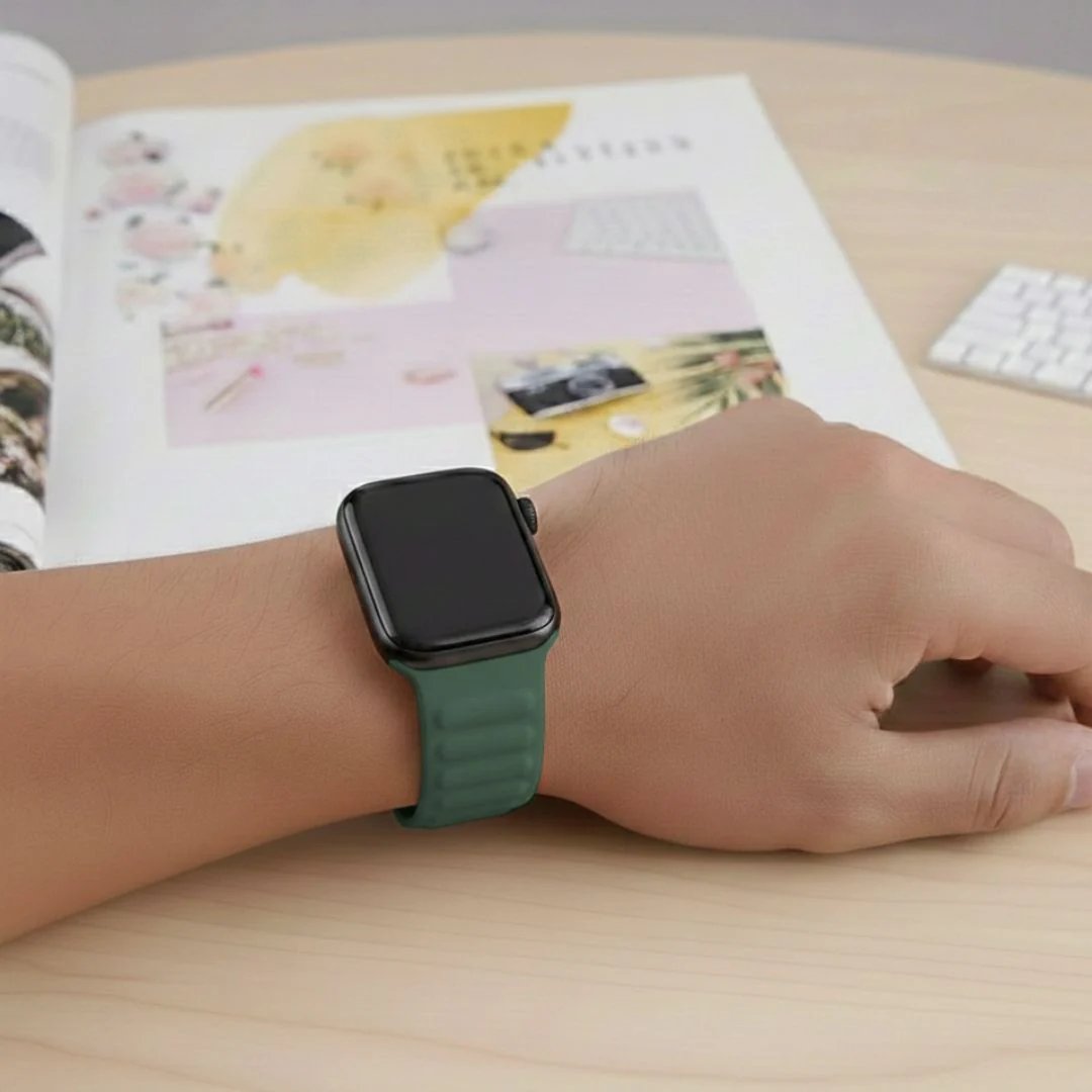 Apple Watch Magnetic Smash Dark Green - 42/44/45/49 MM