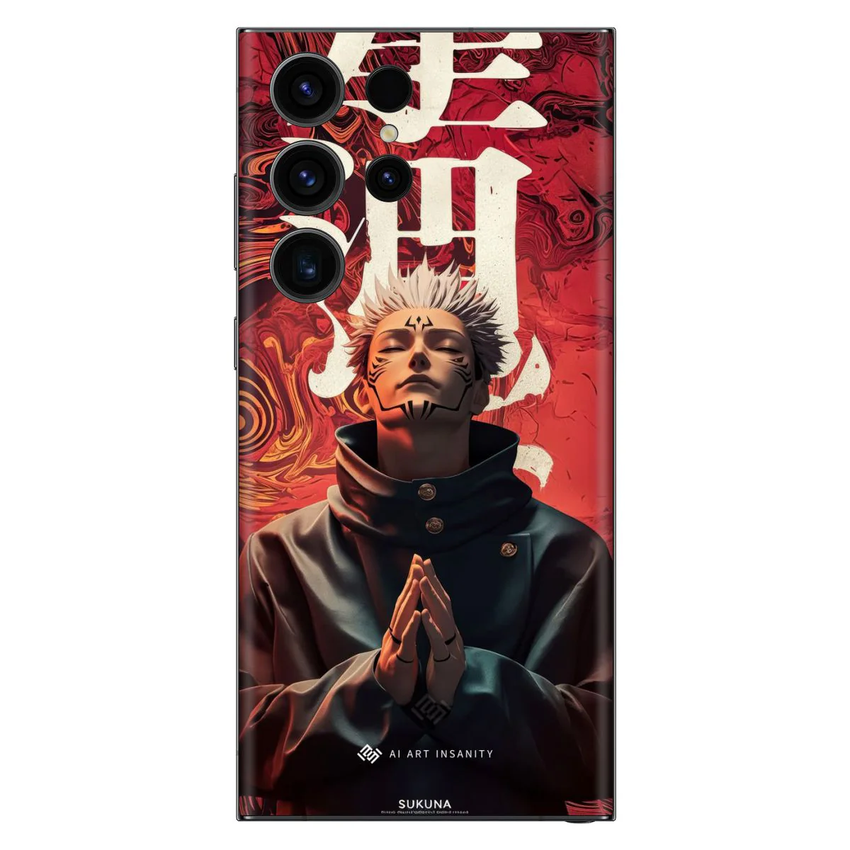 Sukuna Praying Mobile Skin