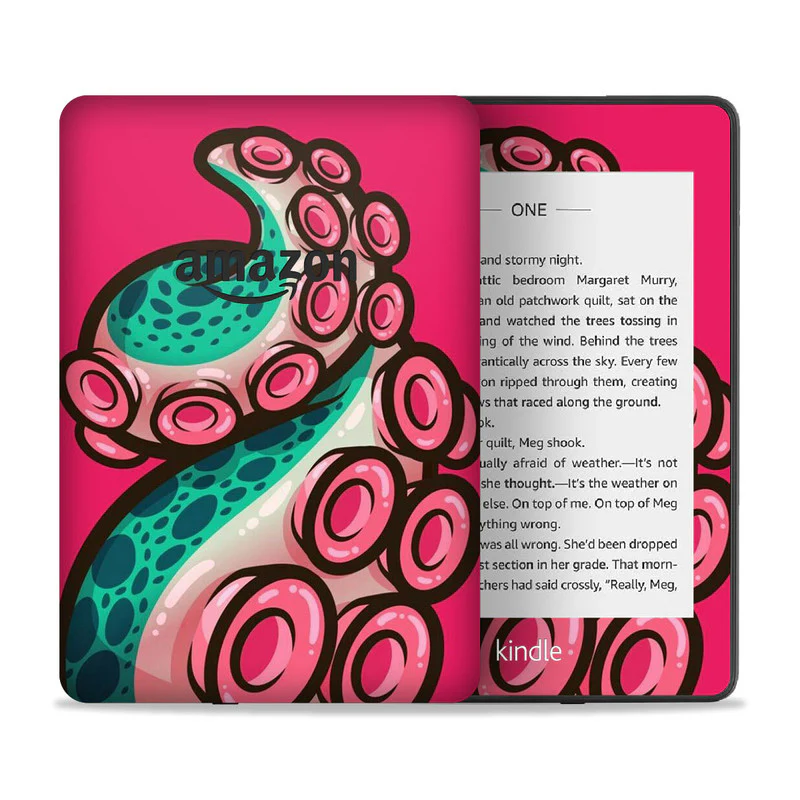 Watermelon Tentacles Kindle Skin