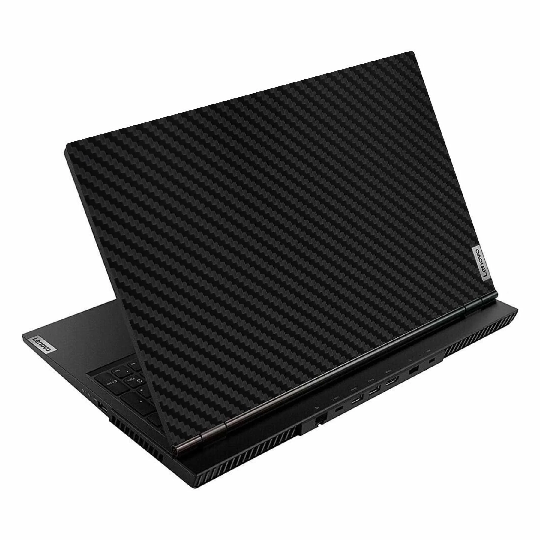 Black Carbon Ideapad Gaming 3 15ARH05 15IAH05 Laptop Skin