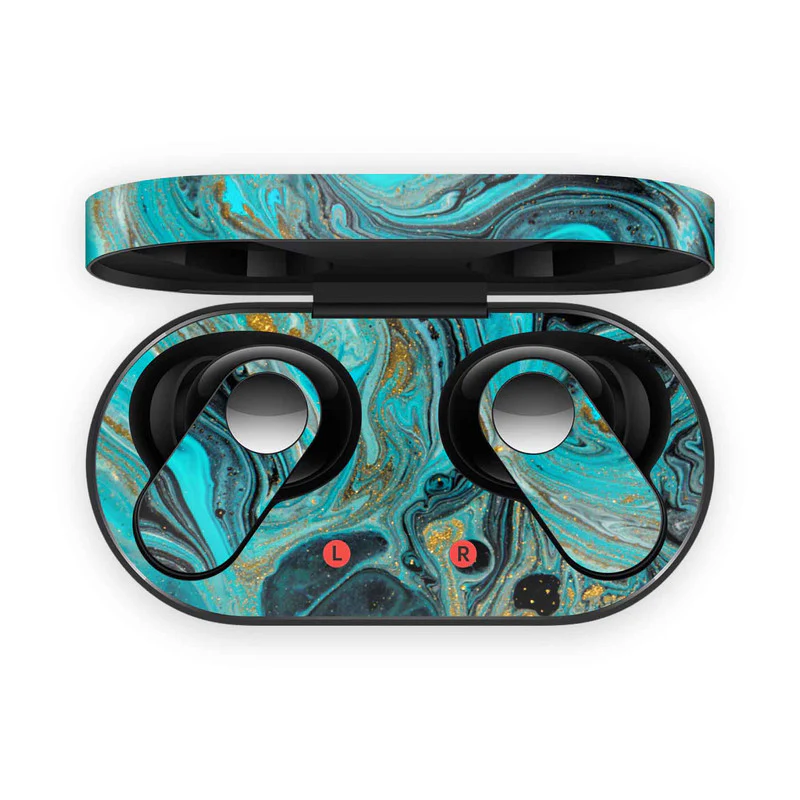 Blue Gold OnePlus Nord Buds Skin