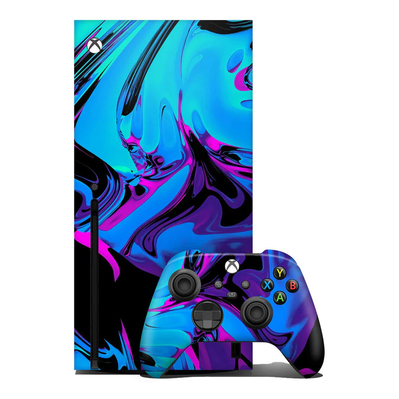Blue Mercury Xbox Skin