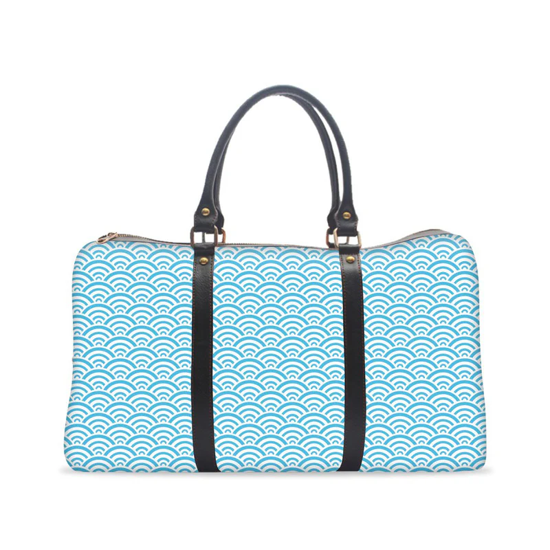 Blue Waves Gym Bag