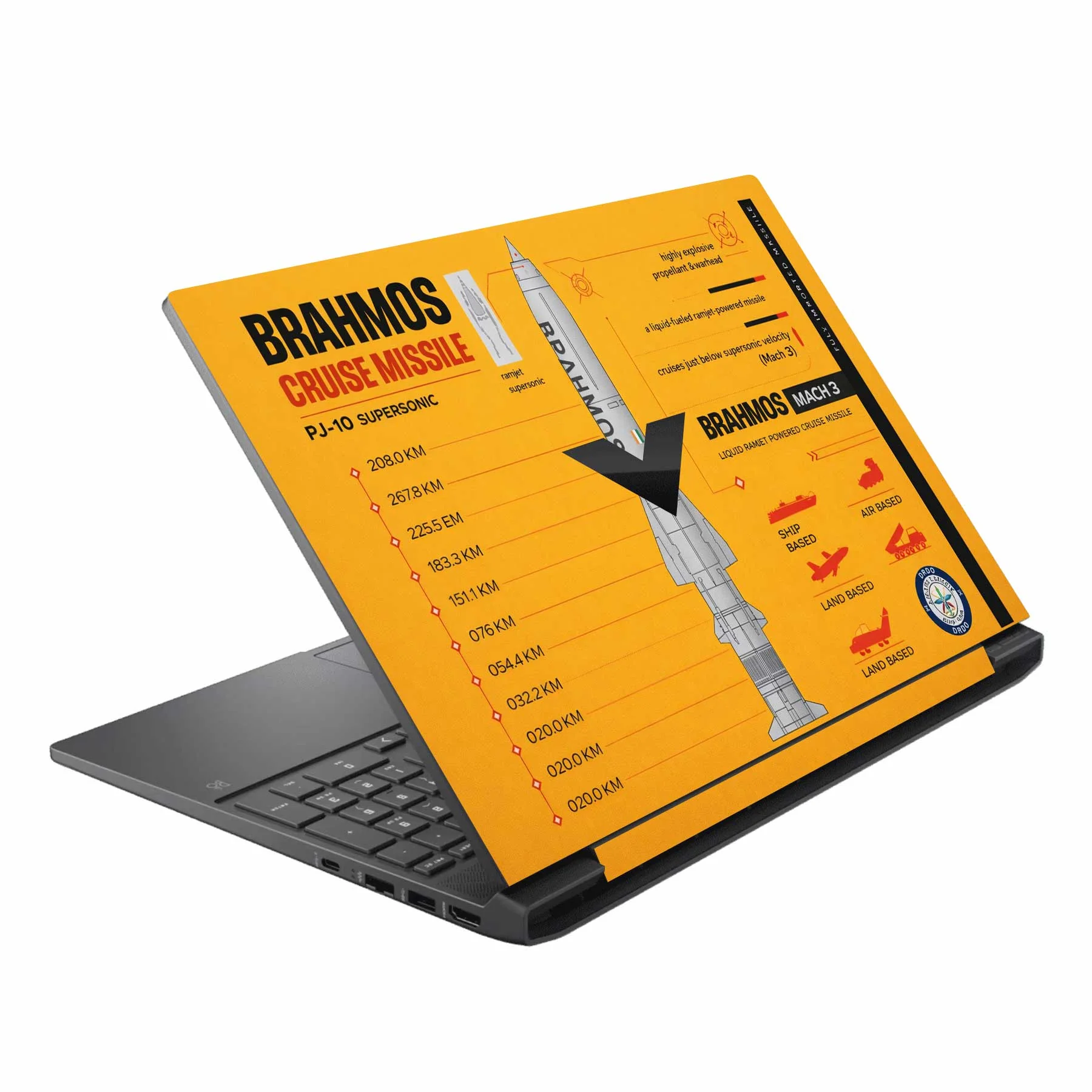 Brahmos Laptop Skin - Deployed Edition - Image 2