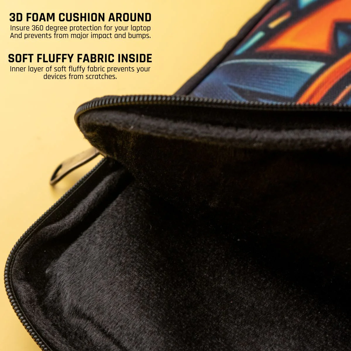 Canvas Painting Laptop Sleeve - Image 6