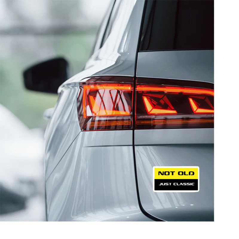 Classic Car Sticker