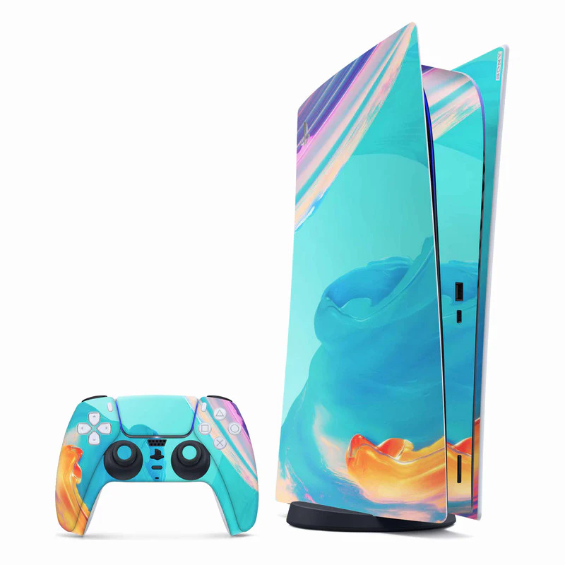 Color Splash 12 PlayStation Skin