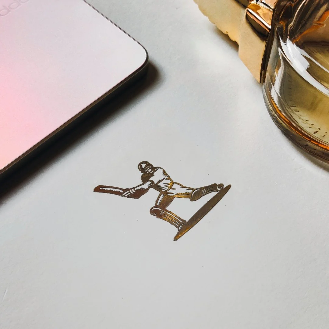 Cricket Fan Golden Logo