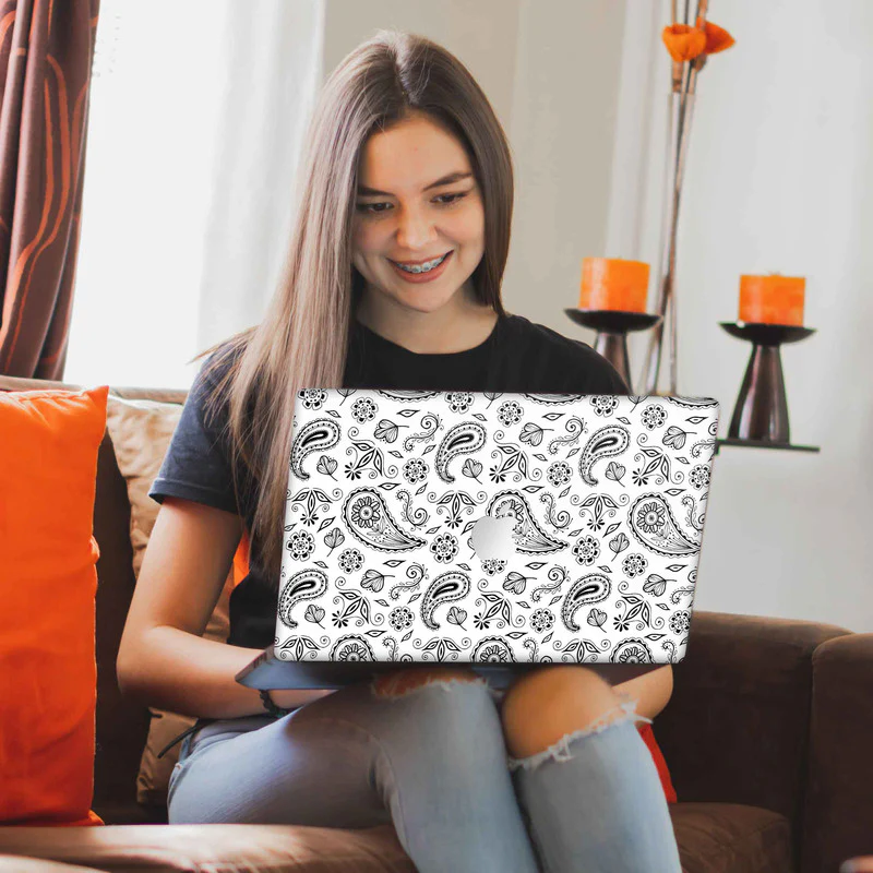 White Bandana  MacBook Skins - Image 2