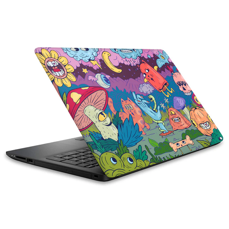 Creatures Abstract Laptop Skins