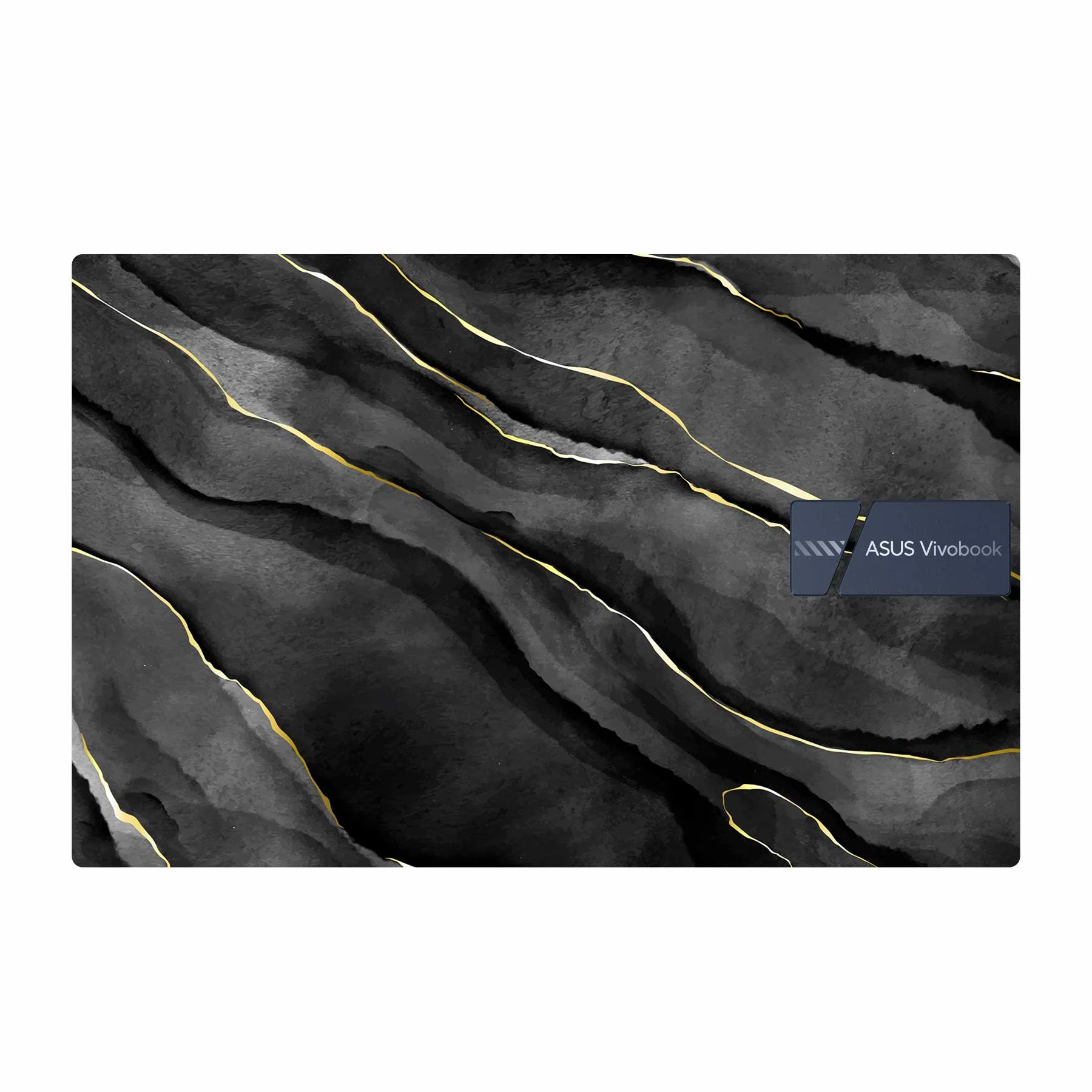 Royal Black Marble Asus Vivobook 15 X1504ZA X1502ZA Laptop Skin