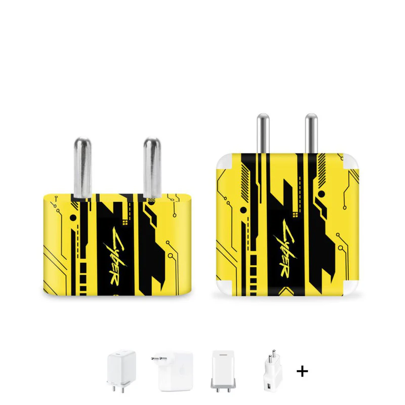 Cyber Yellow Charger Skin
