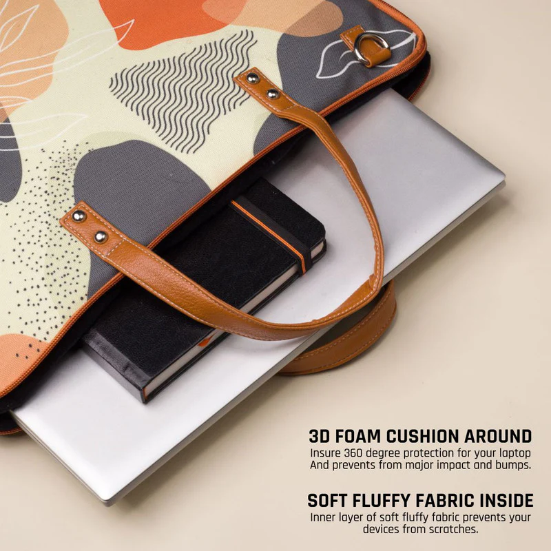 Elephant Art 2 Deluxe Laptop Bag - Image 3