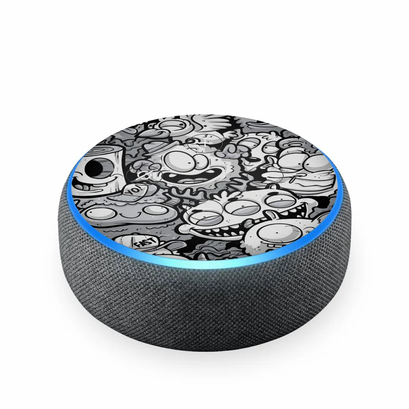 Doodle Monster Skin For Amazon Echodot