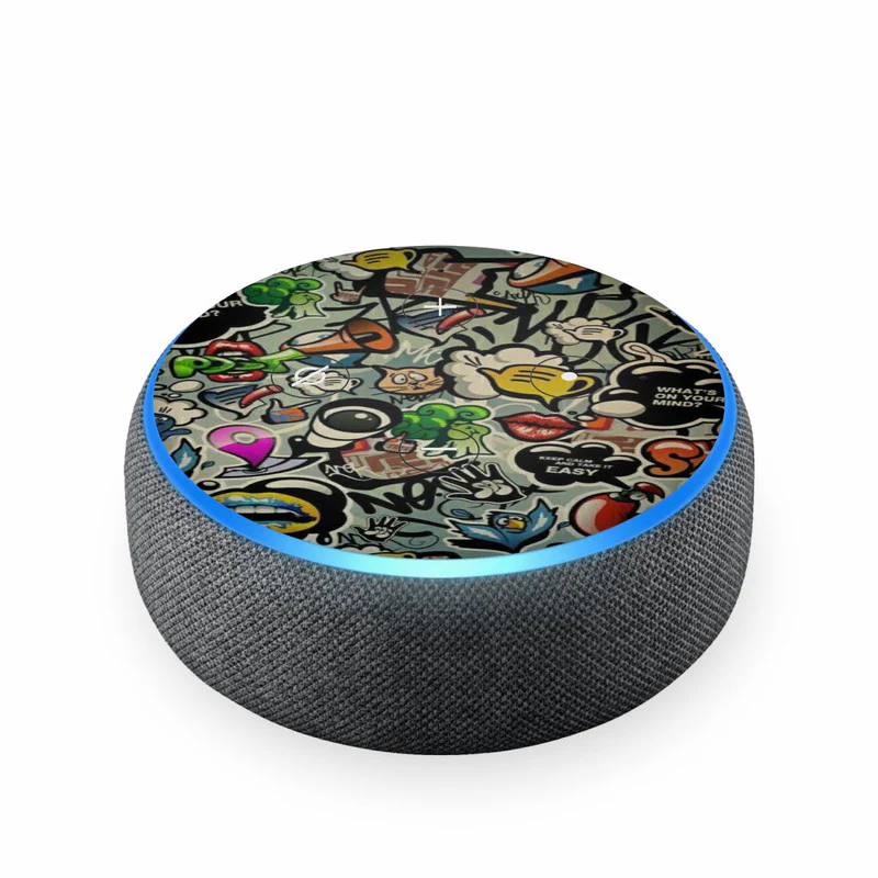 Vocalize Abstract Skin For Amazon Echodot
