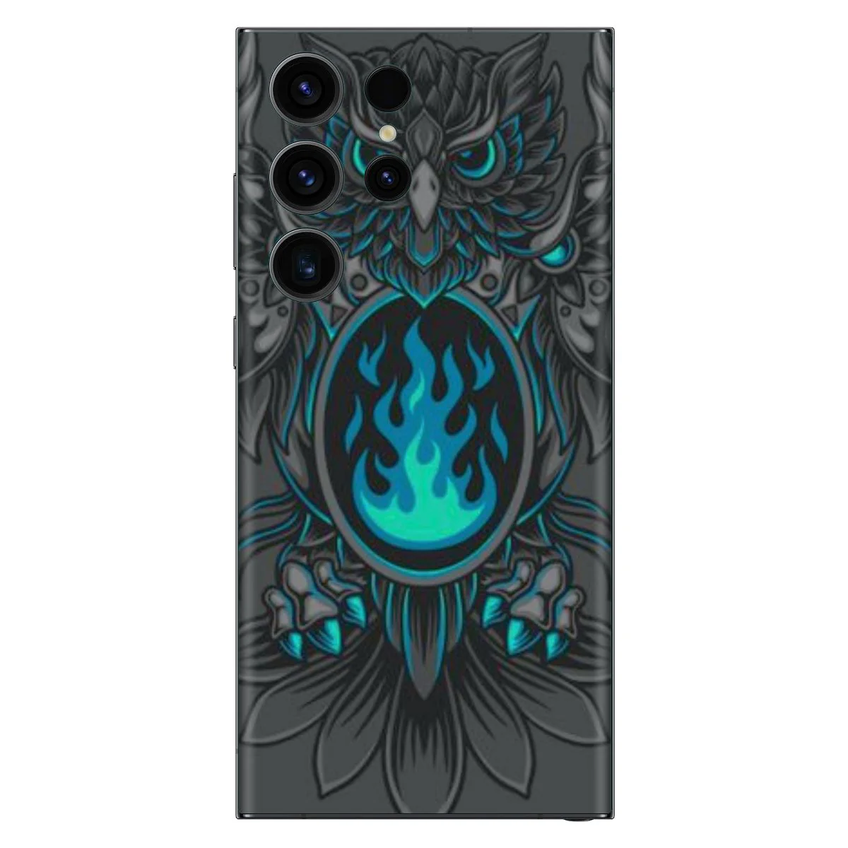 Fire Owl Mobile Skin