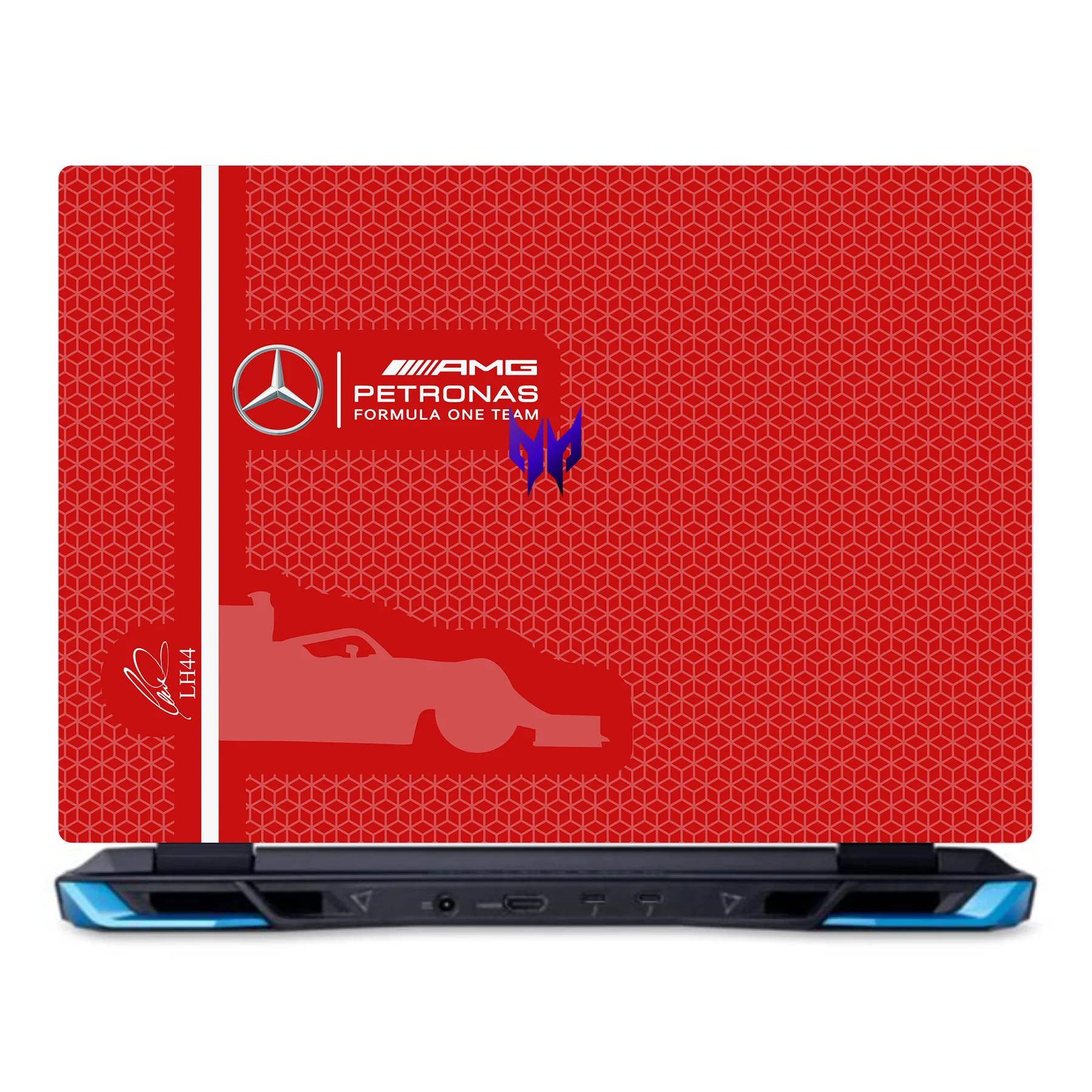 Formula Fans - Red Acer Predator Helios Neo 16 N22Q22 Laptop Skin