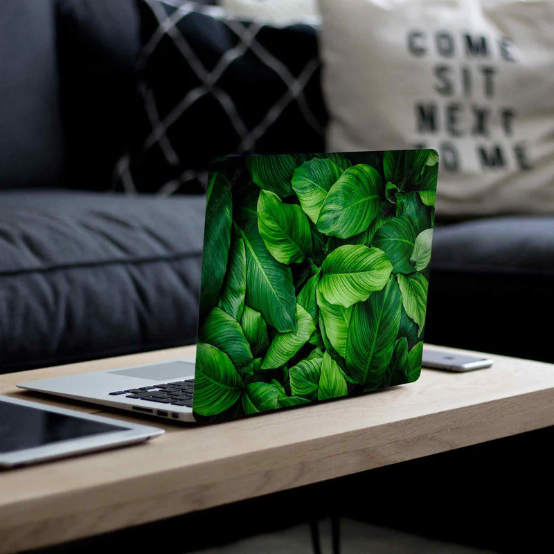 Green Leaves Laptop Skins - Image 4