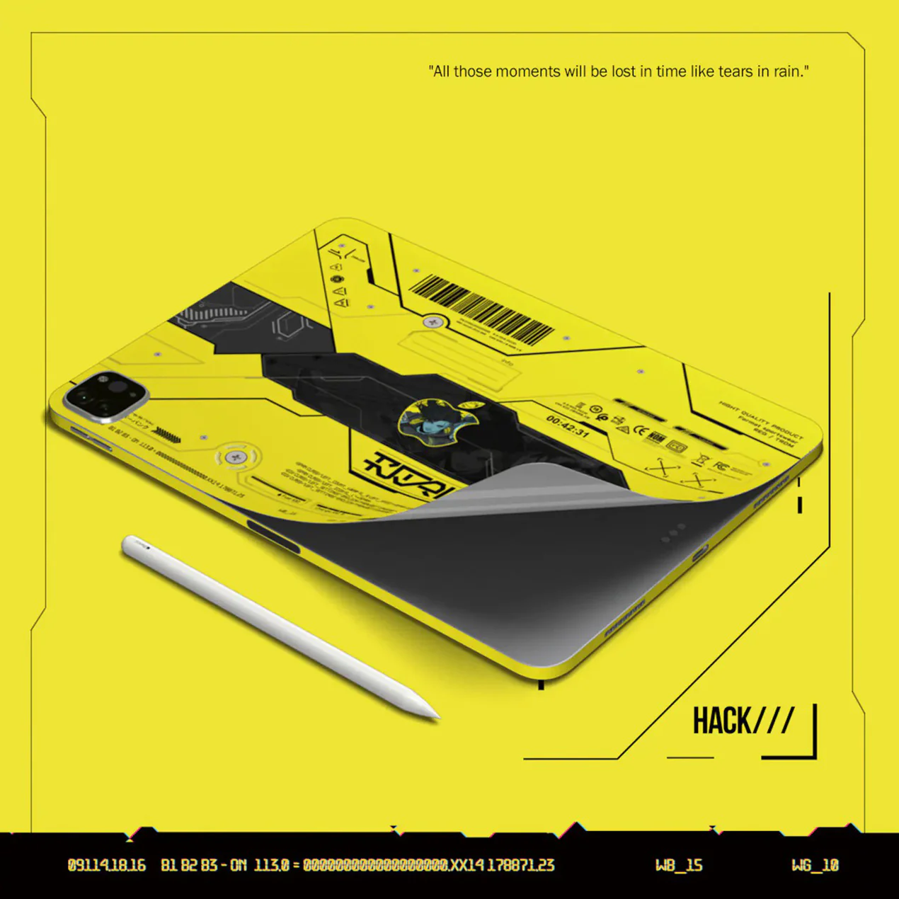 Cyber Futuristic Hud iPad Skin - Image 2