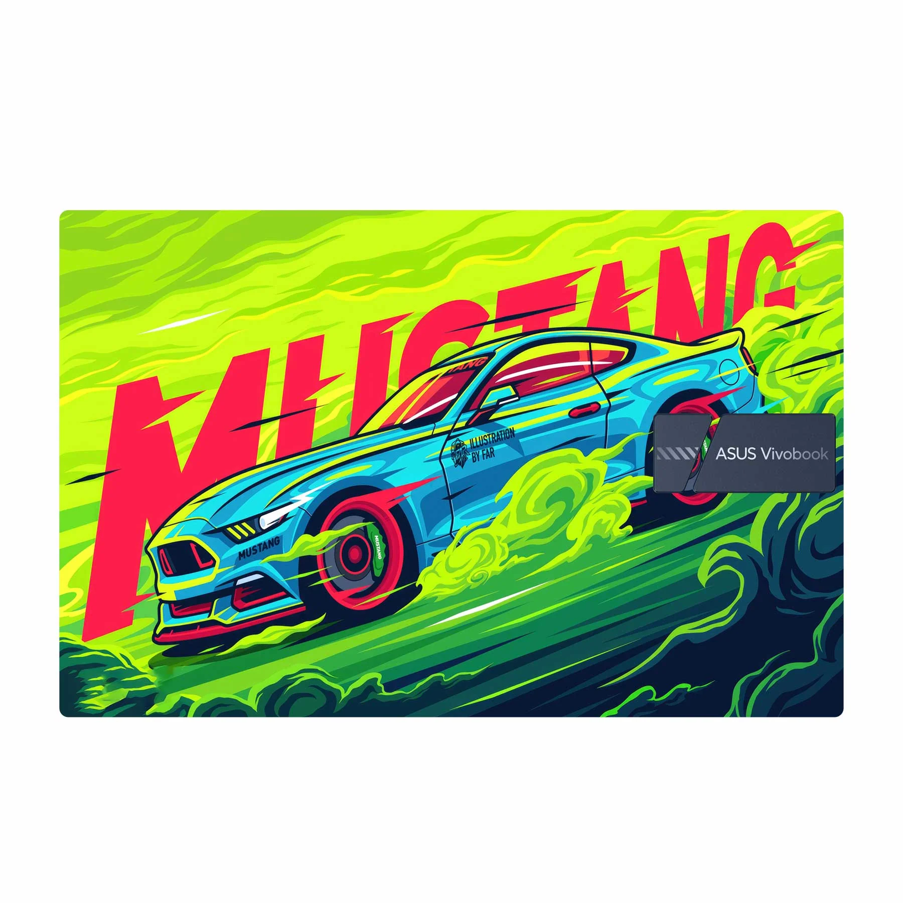 Green Mustang Asus Vivobook 15 X1502ZA Laptop Skin