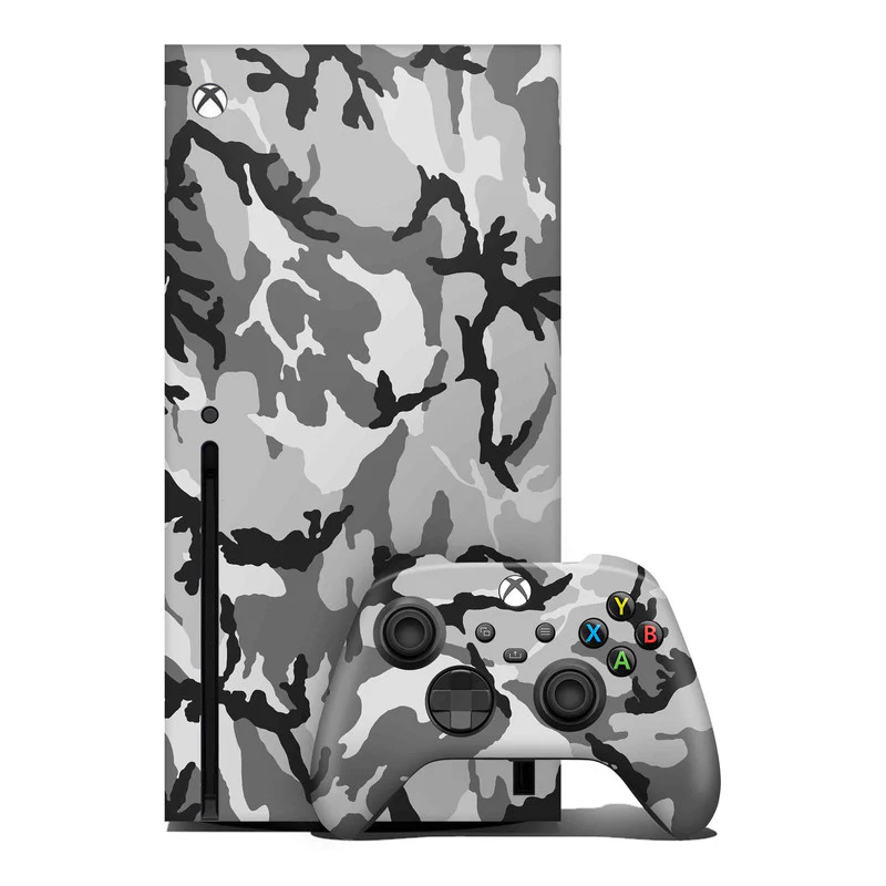 Grey Camo Xbox Skin
