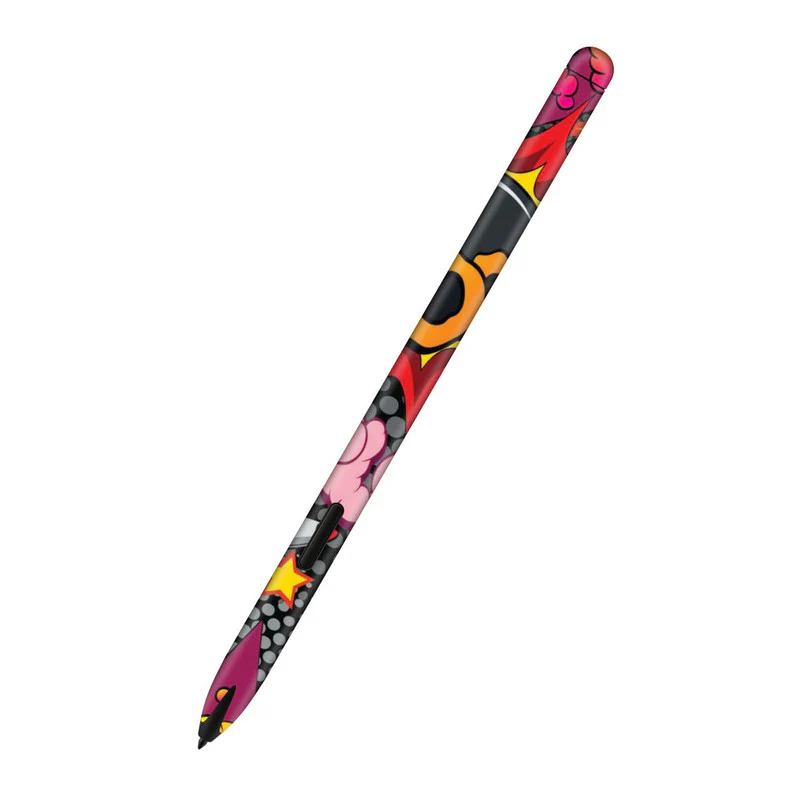 Boom Red Abstract S-Pen Wrap