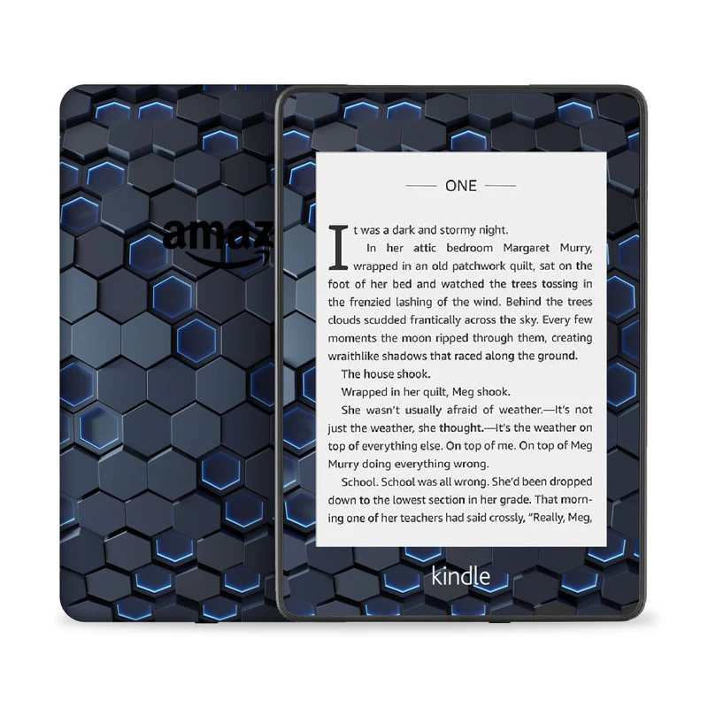 Matrix Tech Skin For Kindle