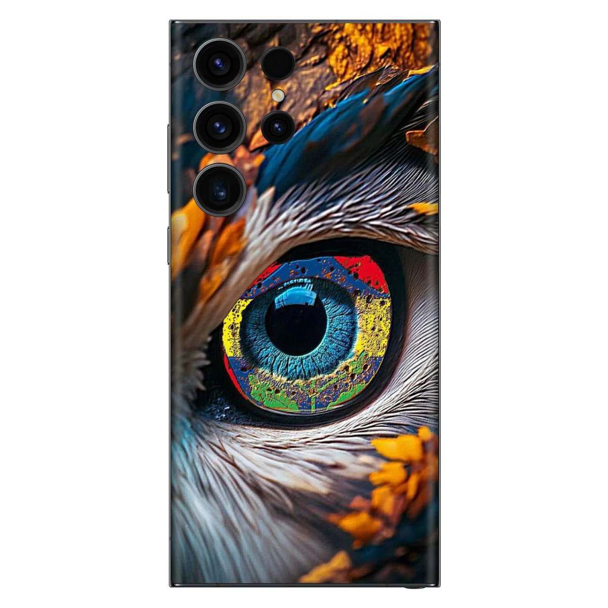 Color Eyes Owl Mobile Skin