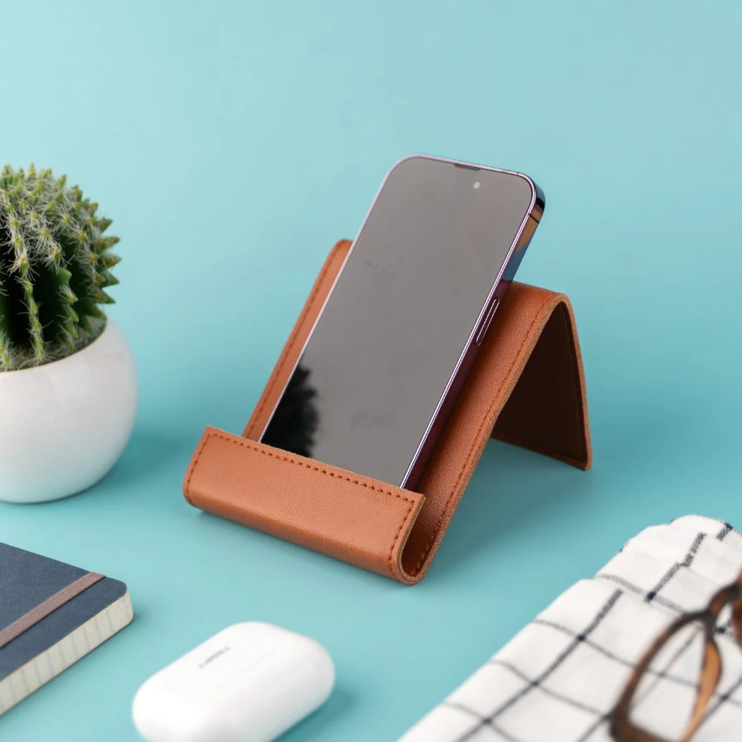 Leather Mobile Stand - Image 2