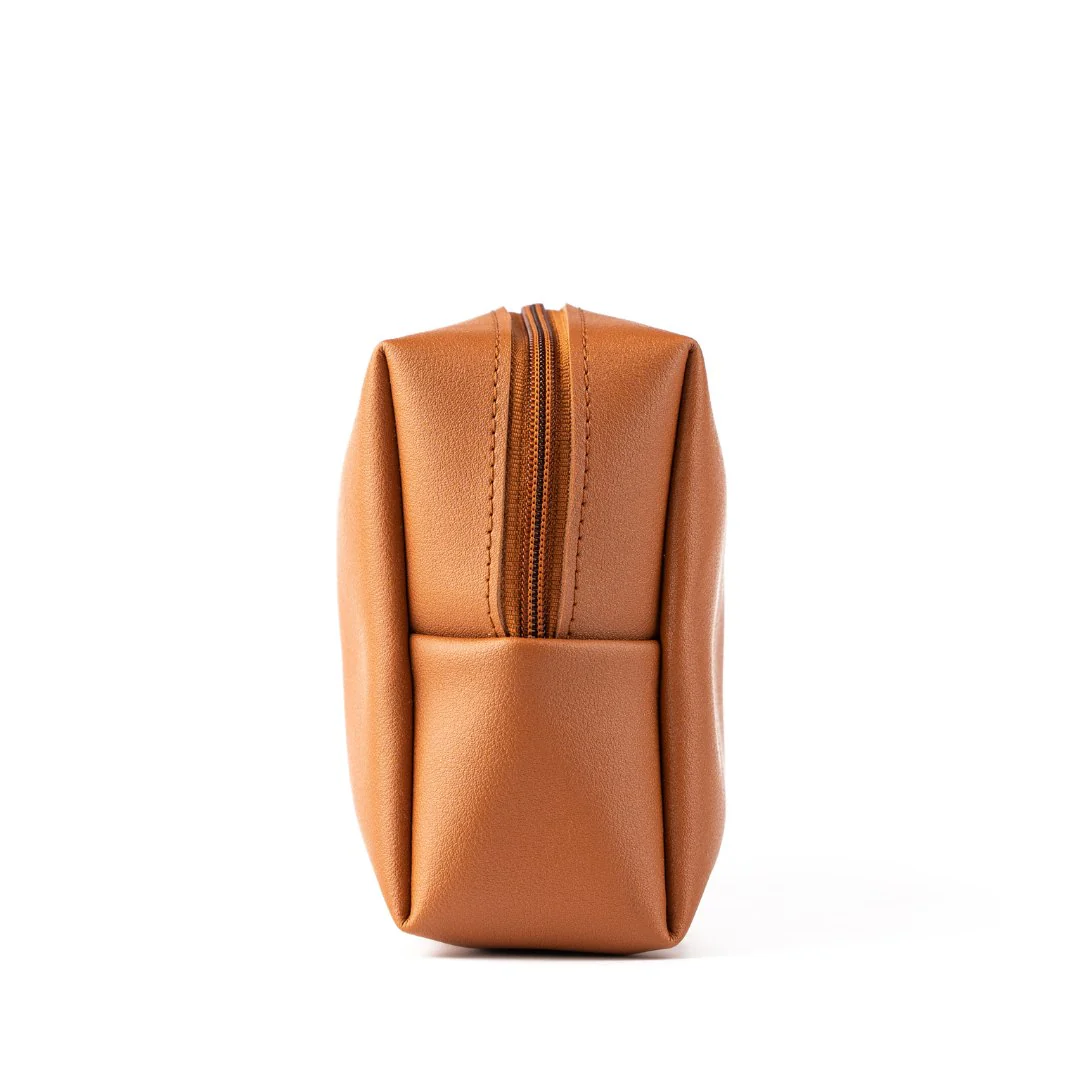 Leather Multi Purpose Pouch - Brown - Image 2