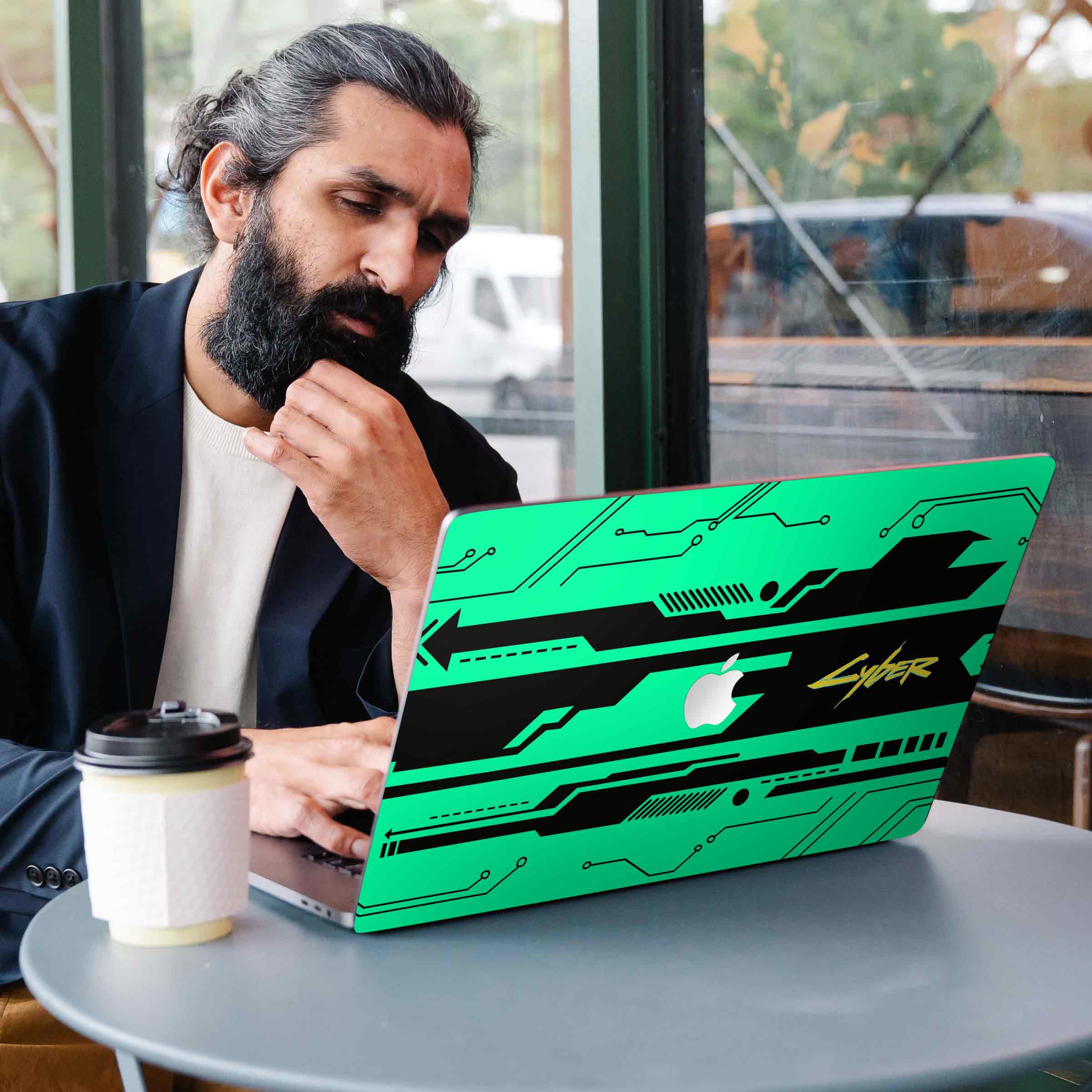 Macbook Cyber Laptop Skins - Image 3