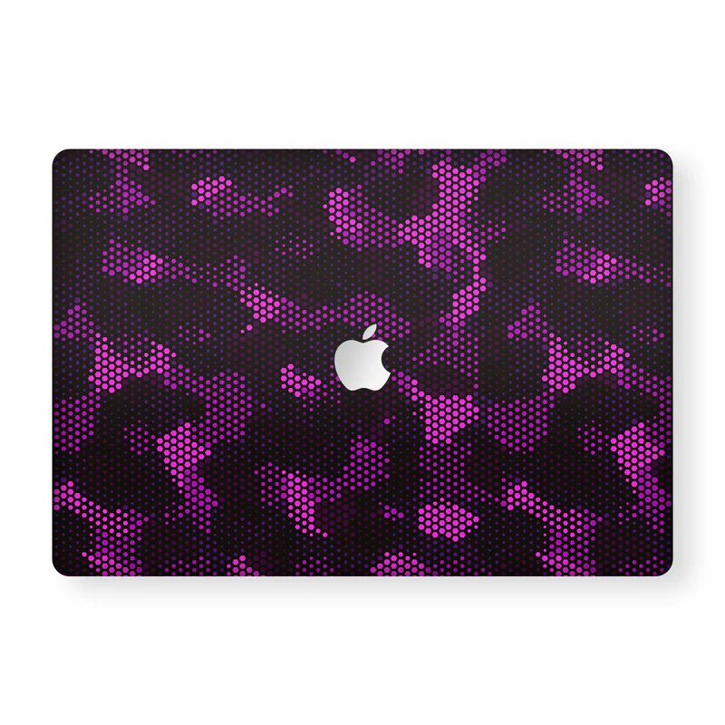 MacBook Matrix Design - Pink 1 Laptop Skins