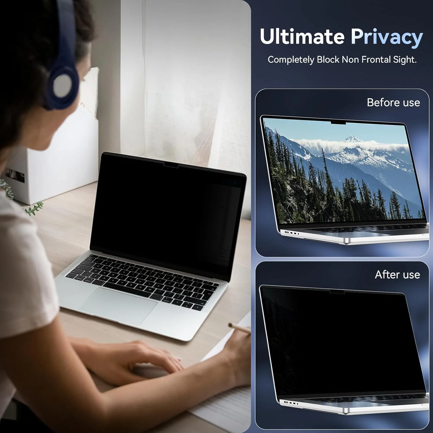 MacBook Privacy Screen Guard - Privacy Protection Guard HQ - Image 6