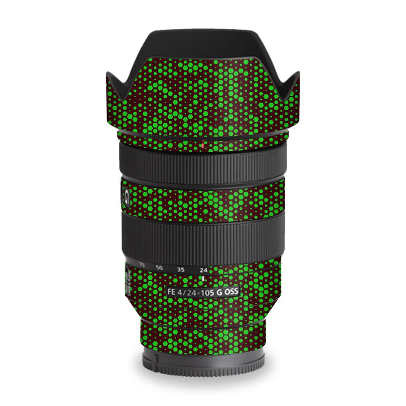 Matrix Design - Green 2 Lens Skins - Image 2
