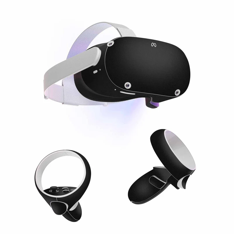 Matte Black Skin For Meta Oculus Quest VR