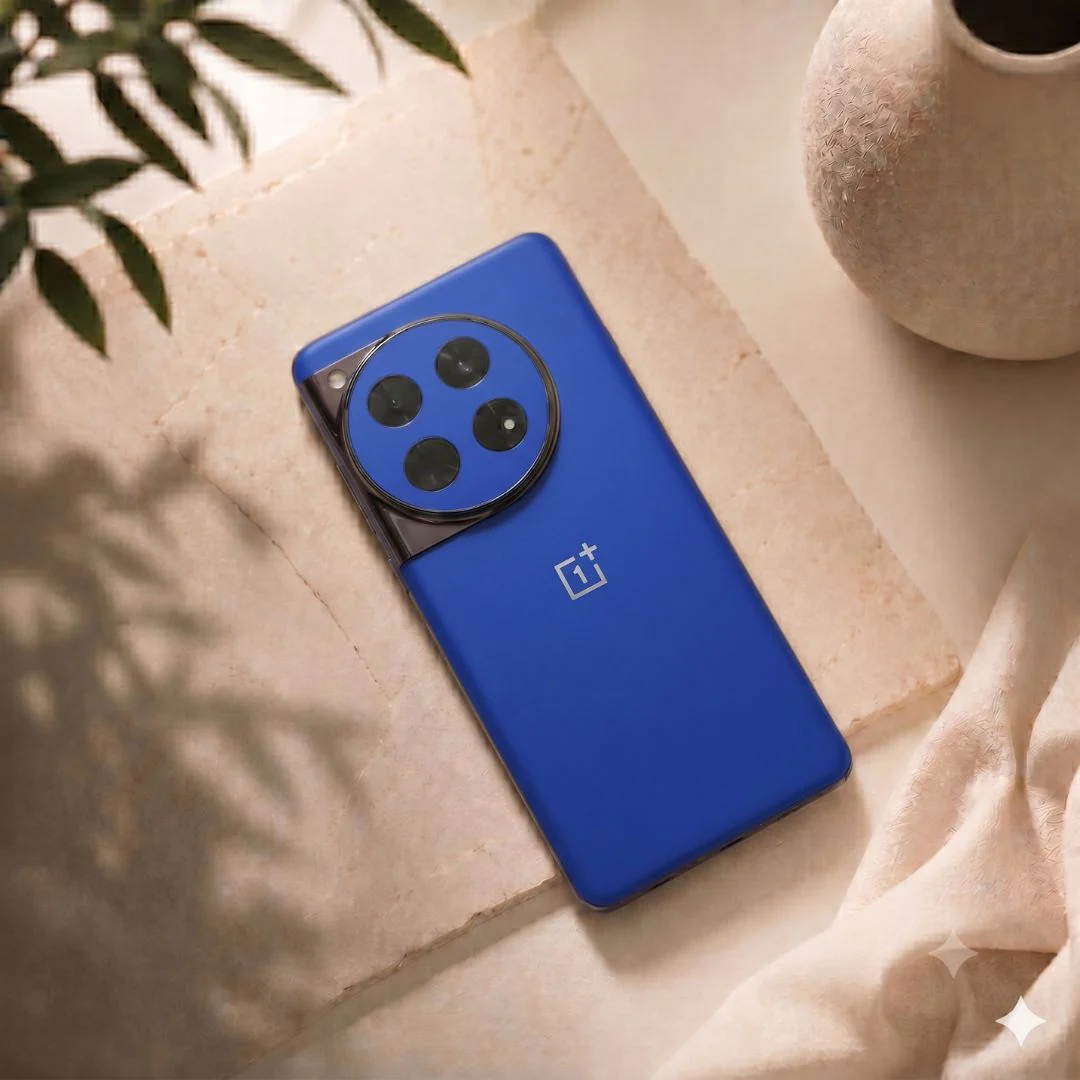 Matte Blue Mobile Skin