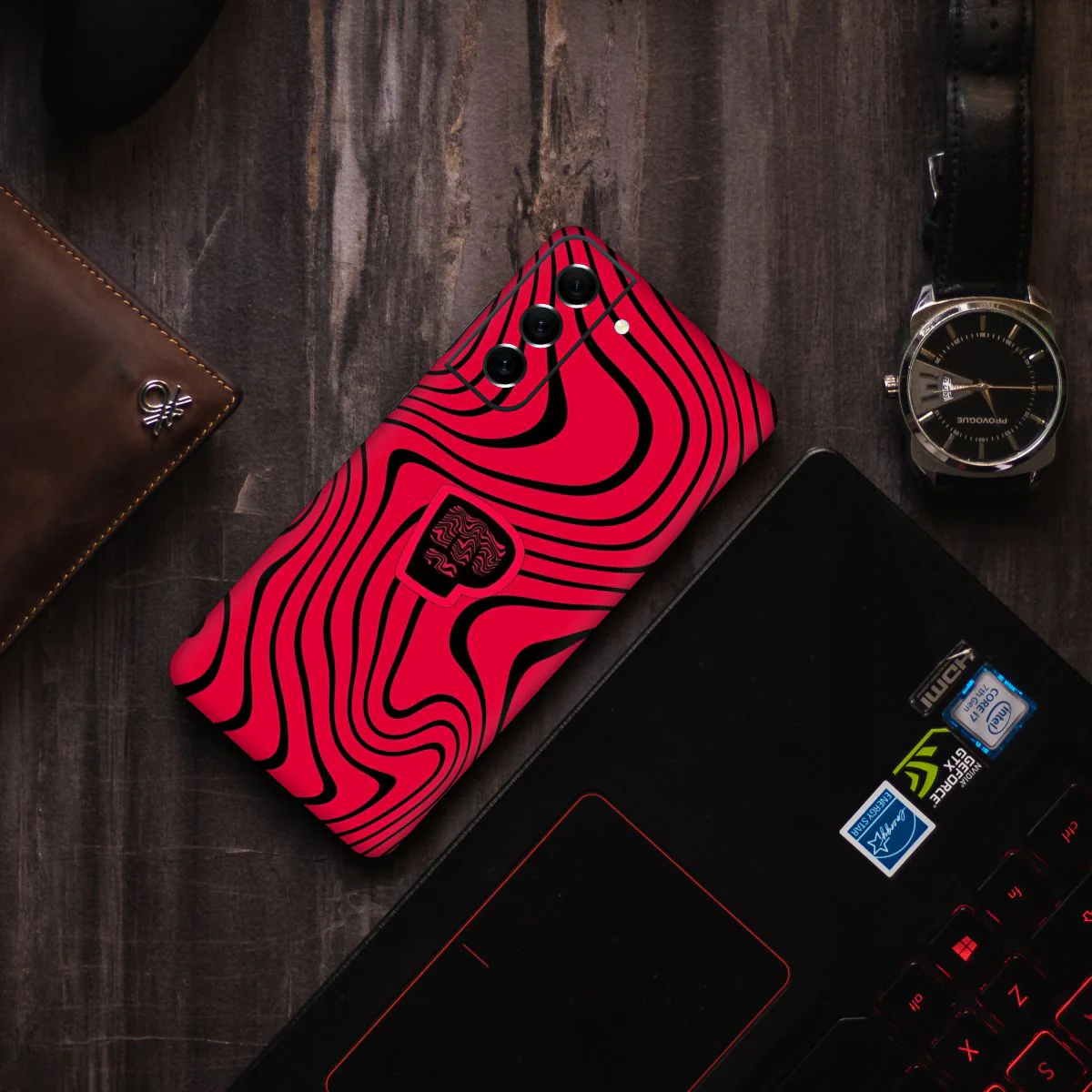 Red Scape Mobile skin