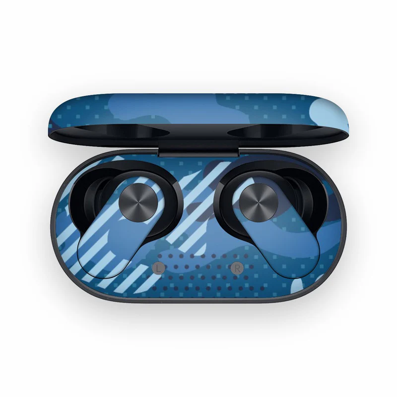 Military Blue Camo OnePlus Nord Buds 2/2R Skin