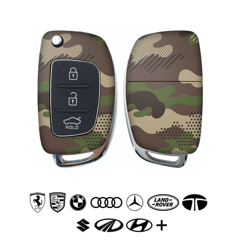 Military Crocodile Camo Car Key Skins