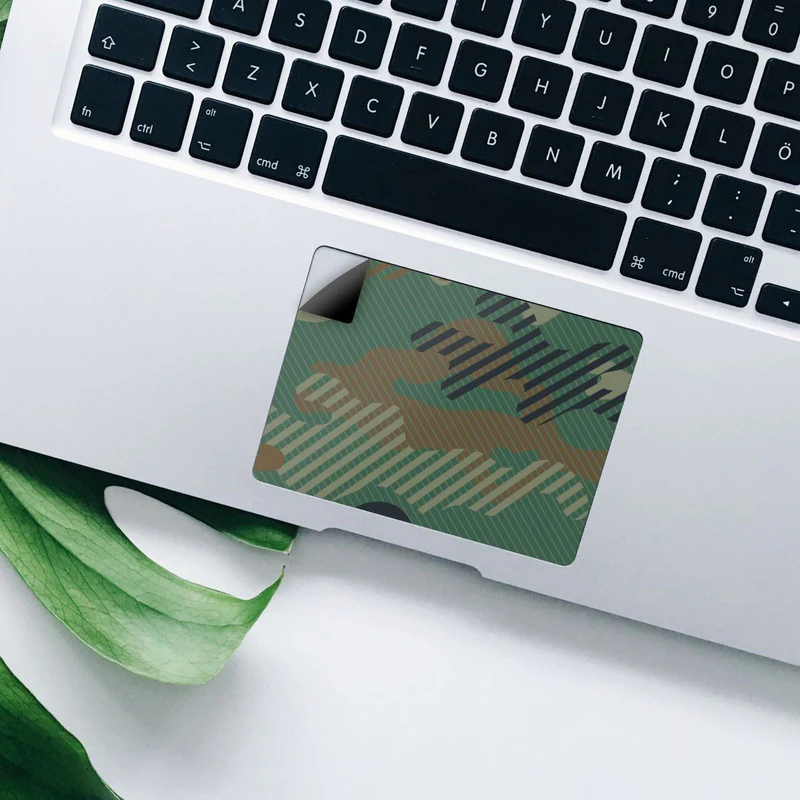 Military Green Camo TrackPad Skin