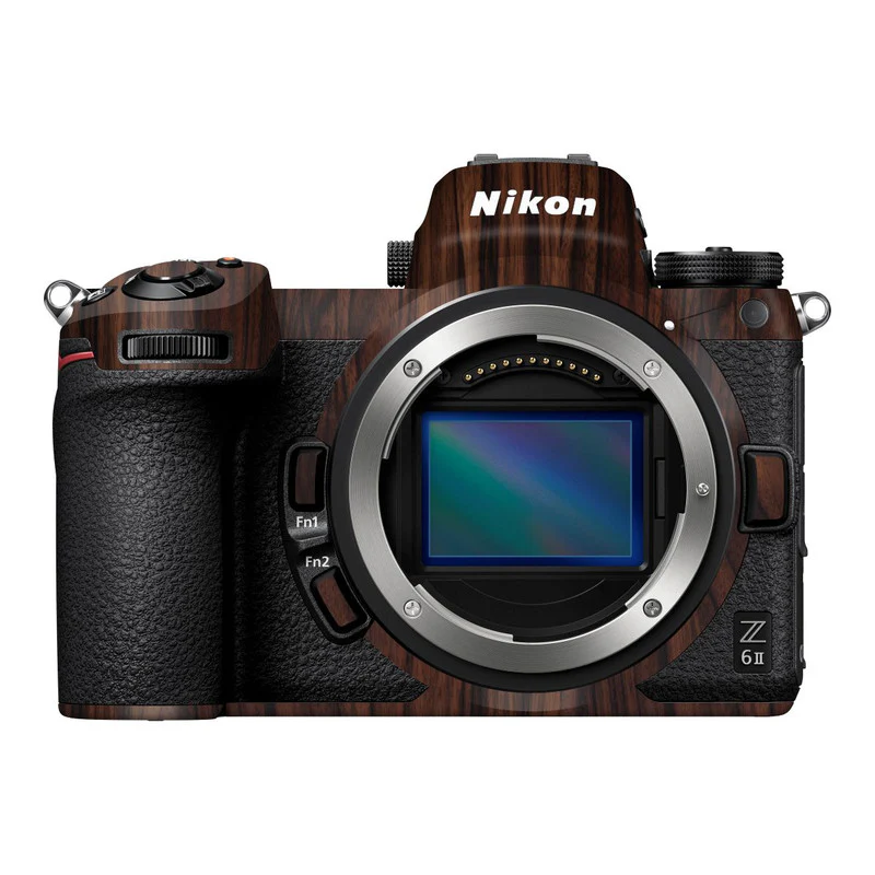 Mohogany Wood Camera Skins - Image 3