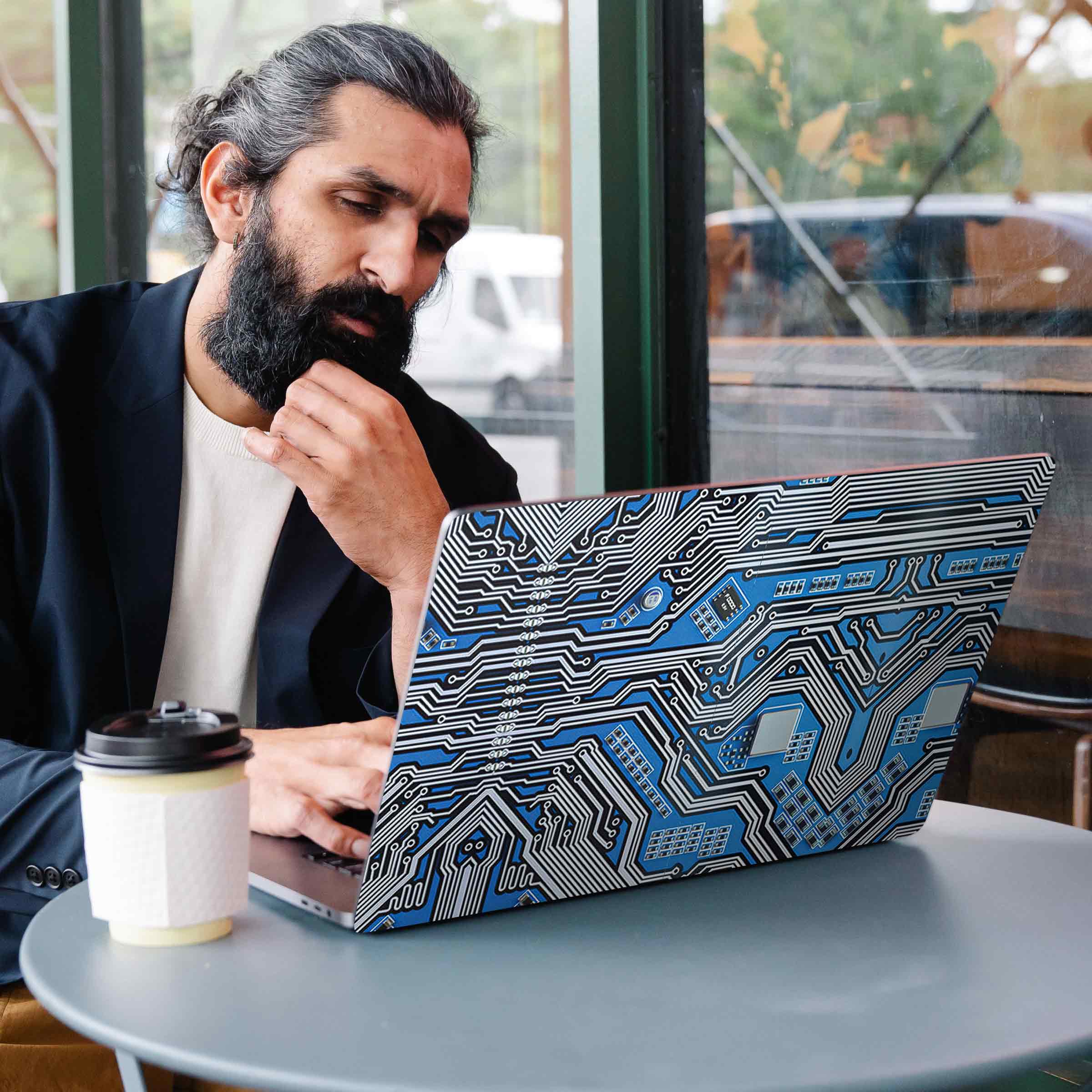 Motherboard Circuit Laptop Skins
