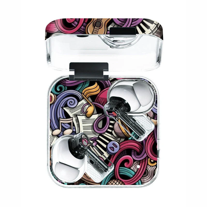 Music Abstract Skin Skin - For Nothing Ear 1, 2, CMF