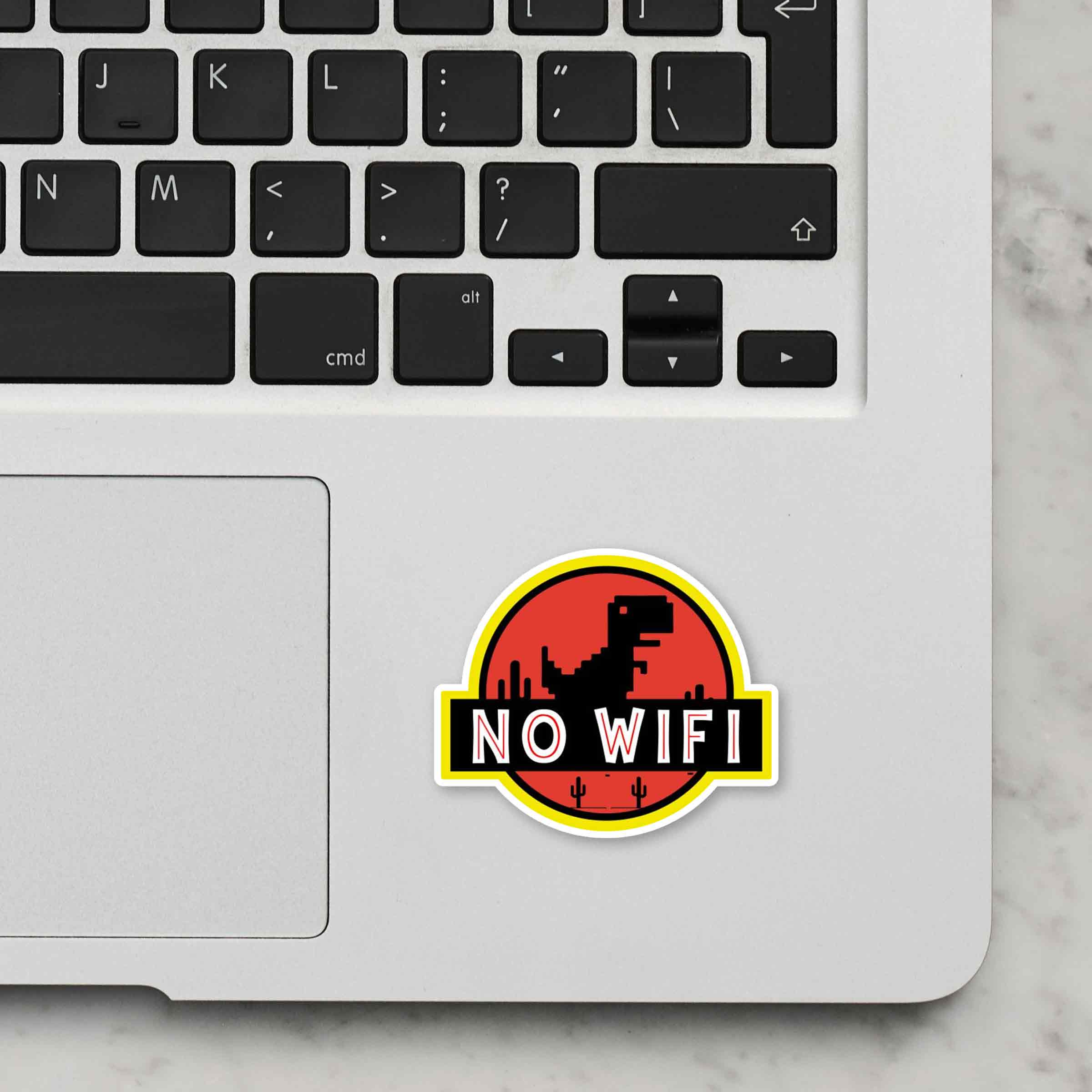 No WiFi Laptop Sticker - Image 2