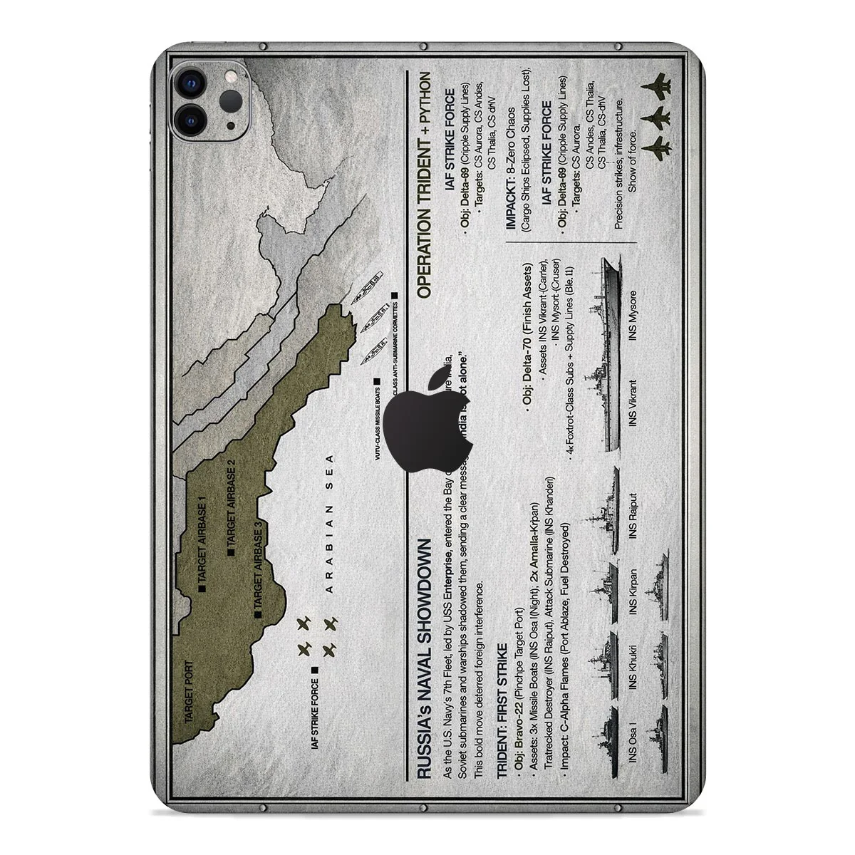 Operation Trident iPad Skin - Deployed Edition