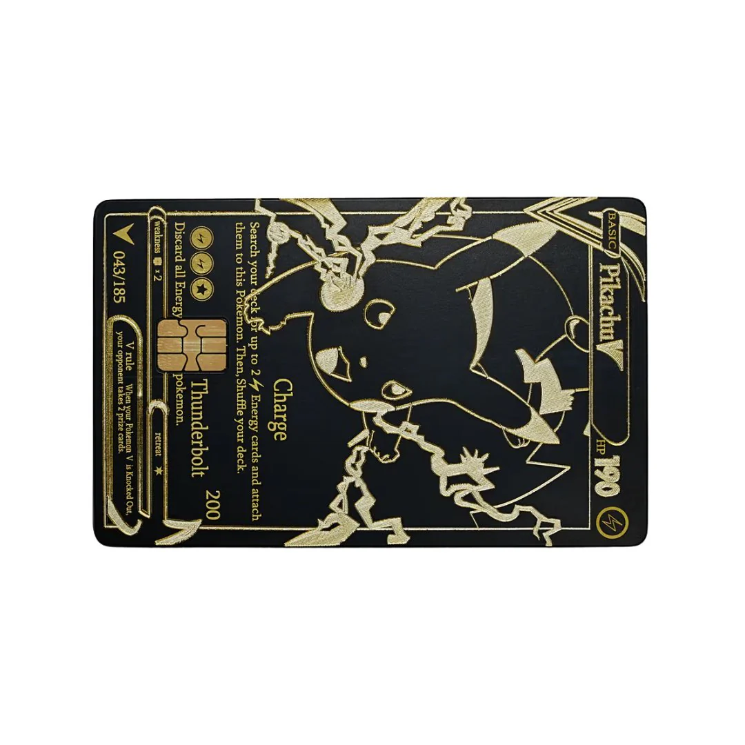 Pika Pika Metal Card